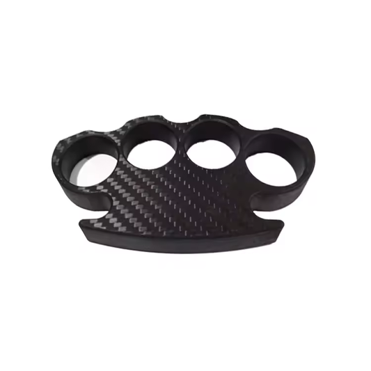 Carbon Fiber Knuckle Duster Boxing Buckle Tool