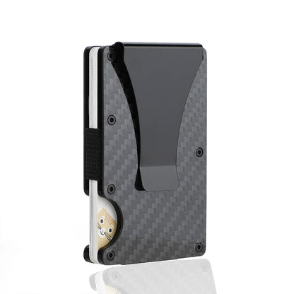 Carbon Fiber Business Card Bank Card Clip