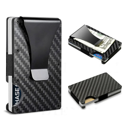 Carbon Fiber Business Card Bank Card Clip